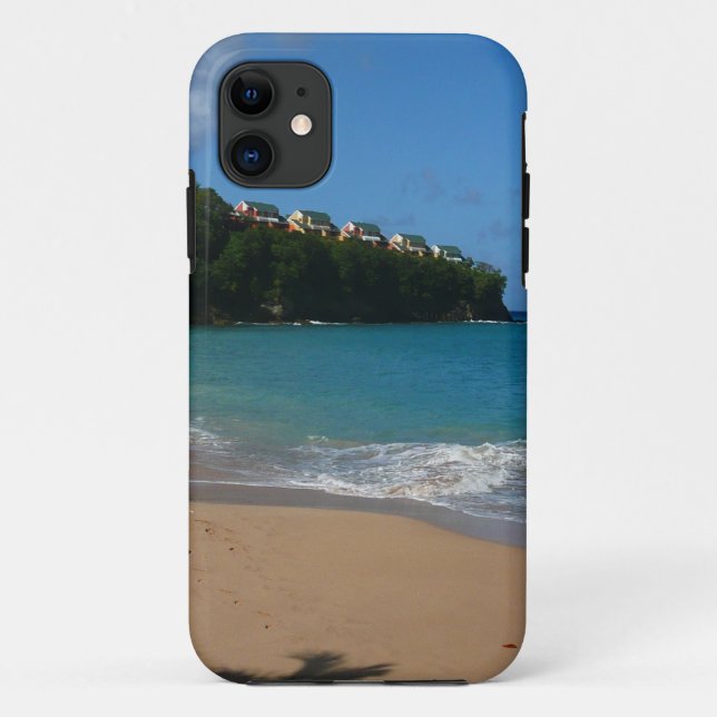 Coques Case-Mate iPhone Saint Lucia Beach Paysage tropical (Dos)