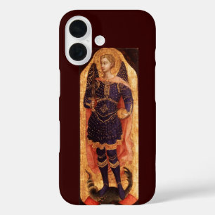 COQUES iPhone 16  SAINT MICHAEL ARCHANGEL AVEC DRAGON