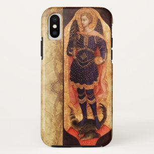 COQUES POUR iPhone SAINT MICHAEL ARCHANGEL AVEC PARCHEMENT ANCIEN DRA