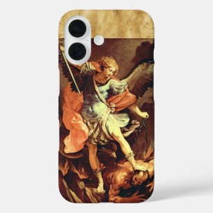 Coques iPhone 16 Saint Michel l'Archange