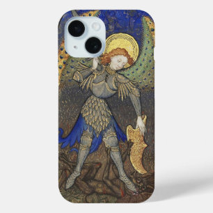 Coque Pour iPhone 15 Saint Michel l'Archange avec le diable