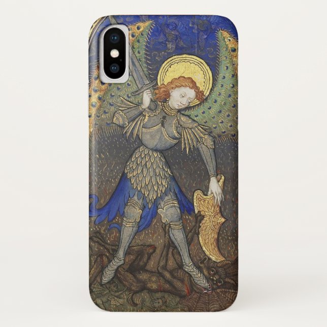 Coques Case-Mate iPhone Saint Michel l'Archange avec le diable (Dos)