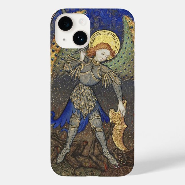 Coques Case-Mate iPhone Saint Michel l'Archange avec le diable (Verso)