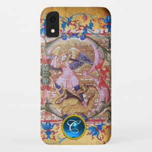 Case-Mate iPhone Case Saint Michel l'Archange Monogramme antique Floral