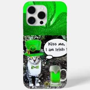 COQUE Case-Mate iPhone SAINT PATRICK'S DAY CHAT AVEC BIÈRE IRLANDAISE VER
