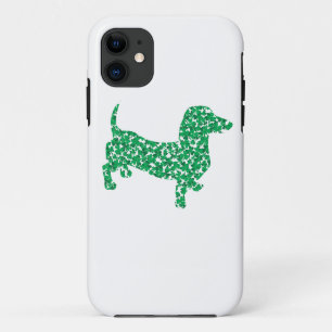 Coque Case-Mate Pour iPhone Saint Patrick's Day Dachshund