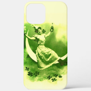 ETUI iPhone Case-Mate SAINT PATRICK'S DAY LUNE LADY AVEC SHAMROCK