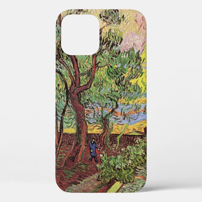 Coques Case-Mate iPhone Saint Paul Hospital et Garden par Vincent van Gogh (Verso)