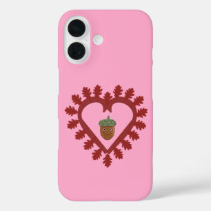Coque Pour iPhone 16 Saint-Valentin Amour Coeur Gland
