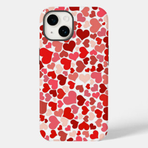 Coque Case-Mate iPhone Saint Valentin Amour Coeurs rouges