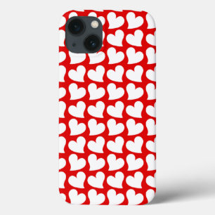 Case-Mate iPhone CASE SAINT-VALENTIN COEURS ROUGES ET BLANCS SAINT-VALEN