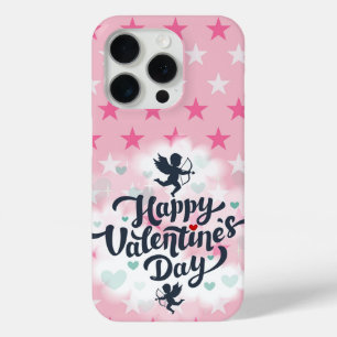 Coque Case-Mate iPhone Saint-Valentin cupidon et étoiles