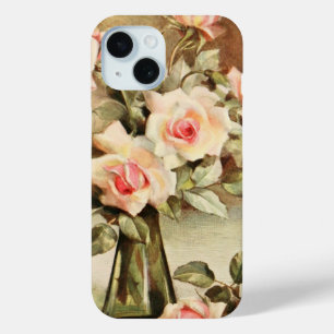 Coque Case-Mate iPhone Saint-Valentin d'amour romantique vintage Roses ro