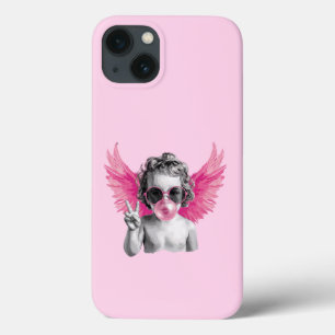 Case-Mate iPhone Case Saint-Valentin soufflant un Cupidon à bulles de la