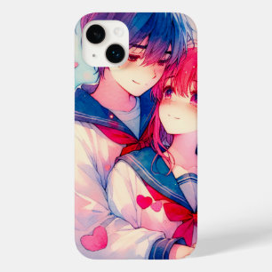 Coque Case-Mate iPhone Saint-Valentin sur le thème de l'anime adorable