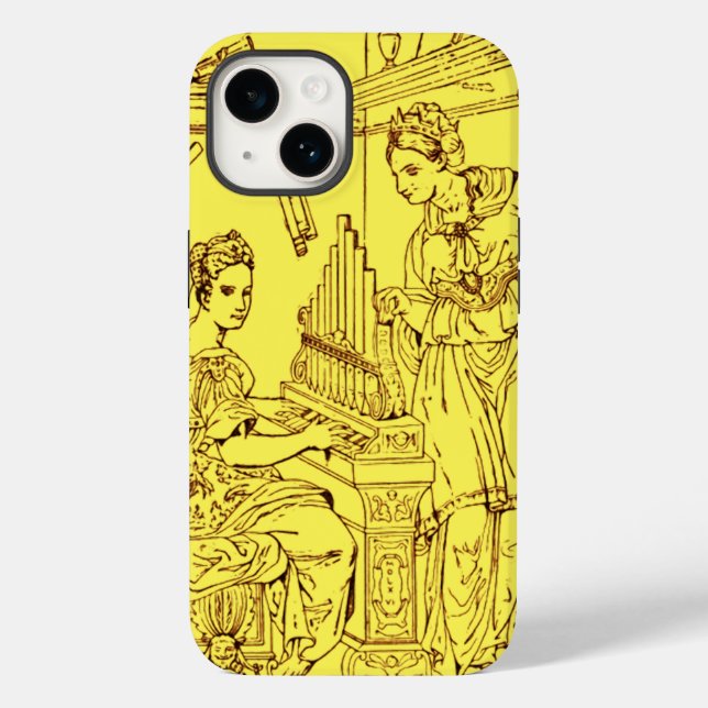 Coques Case-Mate iPhone Sainte Cécile avec Sainte Catherine d'Alexandrie (Verso)