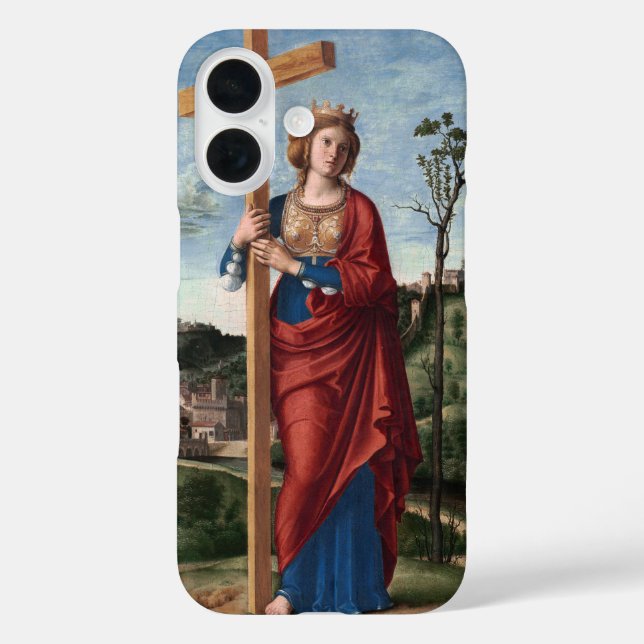 Coques Case-Mate iPhone Sainte Hélène avec la Vraie Croix Art sacré (Verso)