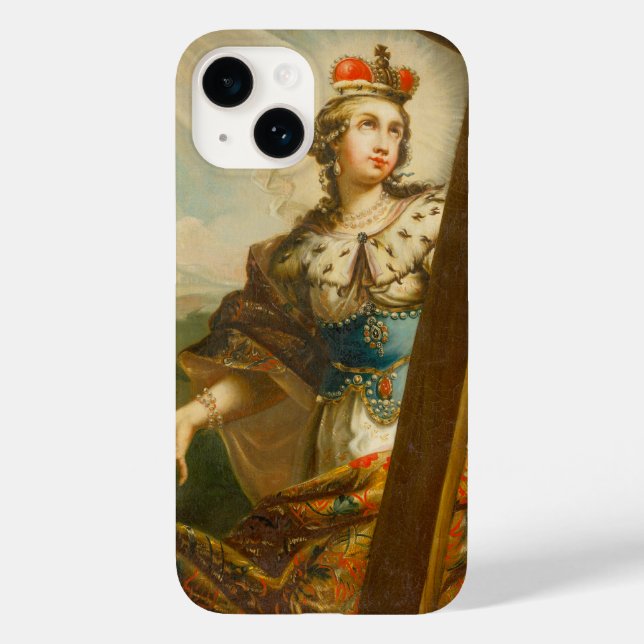 Coques Case-Mate iPhone Sainte Hélène avec la Vraie Croix Art sacré (Verso)