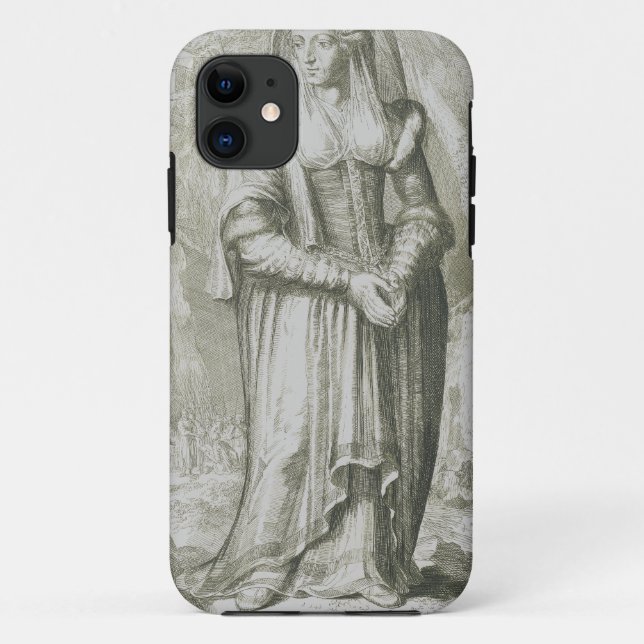 Coques Case-Mate iPhone Sainte Hildegarde de Bingen Art Mystique Médiéval (Dos)