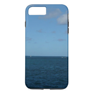 Coque iPhone 8 Plus/7 Plus Sainte-Lucie Horizon Océan Bleu