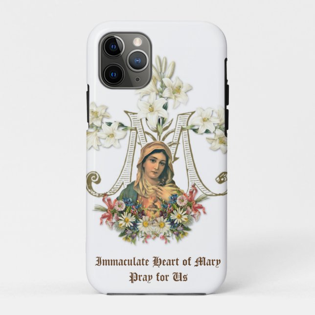 Coques Case-Mate iPhone Sainte Mère Vierge Immaculée Marie Religieuse (Dos)