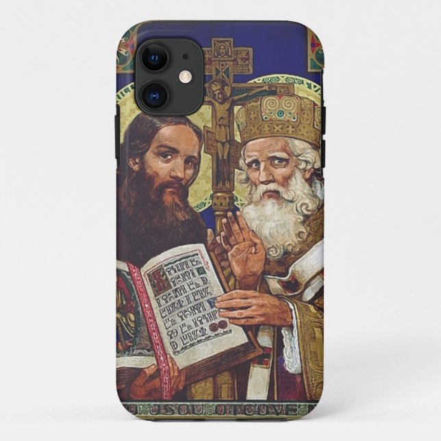 Coques Case-Mate iPhone Saints Cyrille et Méthode Apôtres des Slaves (Dos)