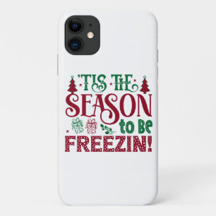 Case-Mate iPhone Case Saison à geler drôle de bonhomme de neige d'hiver