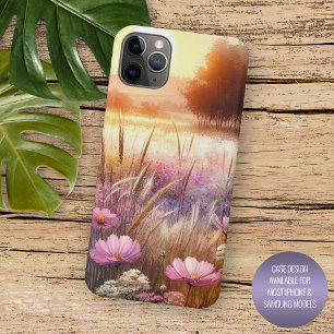 Case-Mate iPhone Case Saison de Automne Colorée Coucher de Soleil Floral