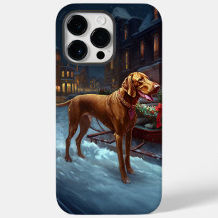 Coque Case-Mate iPhone Saison de Noël de Vizsla