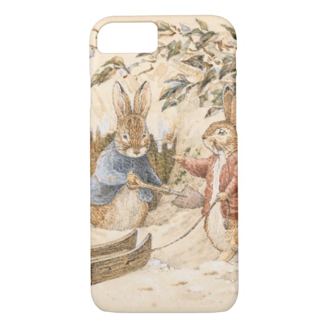 Coques Case-Mate iPhone Saison d'hiver de Beatrix Potter (Dos)