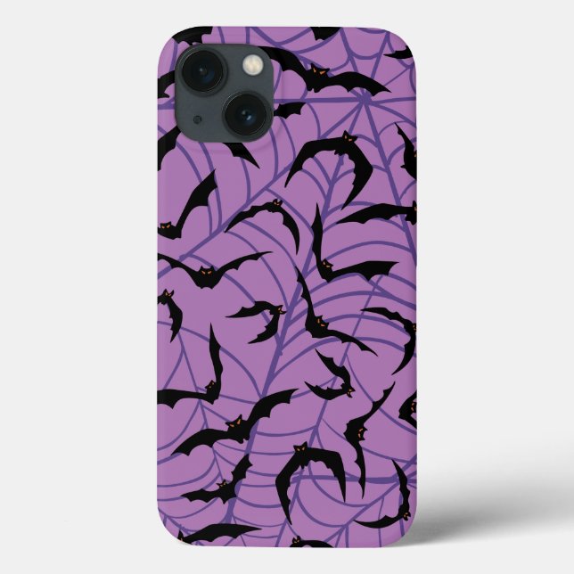Coques Case-Mate iPhone Saison Éffrayante de Bat Halloween (Verso)