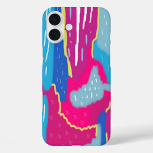 Coque Pour iPhone 16 Plus Saisons Scapes Abstrait