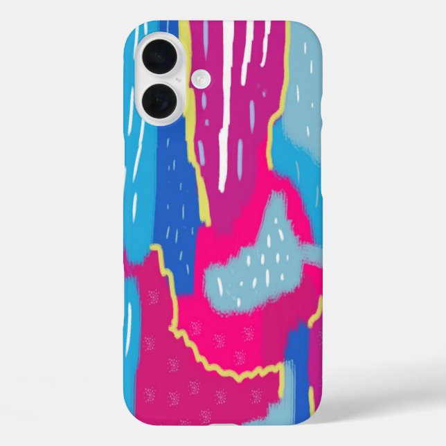 Coques Case-Mate iPhone Saisons Scapes Abstrait (Verso)