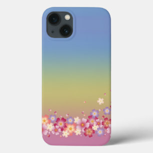 Case-Mate iPhone Case Sakura Blossoms Mixtes Kimono Style Arc-en-ciel