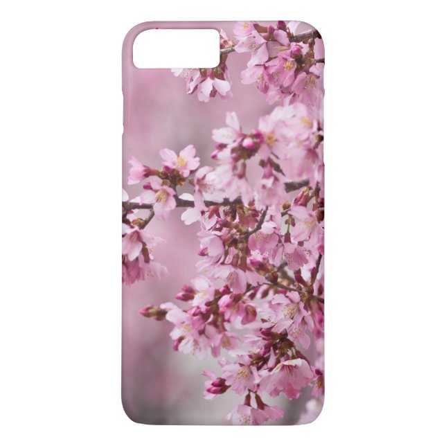 Coques Case-Mate iPhone Sakura Cherry Blossoms Pastel Pink Layers (Dos)