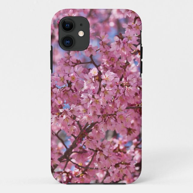 Coques Case-Mate iPhone Sakura Pink Cherry Blossom Sky (Dos)