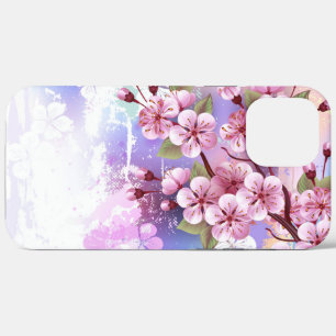 Case-Mate iPhone Case Sakura rose sur la peinture Arrière - plan
