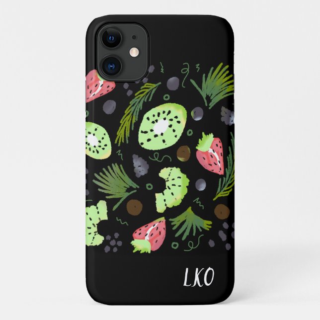 Coques Case-Mate iPhone Salade de fruits Kiwi Pastèque Illustration de ver (Dos)