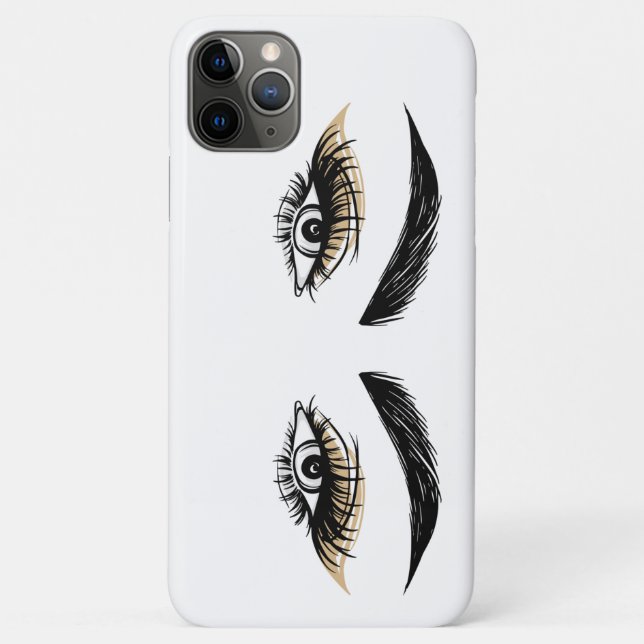 Coques Case-Mate iPhone Salon de beauté Pretty Eyes Maquillage Cils (Dos)