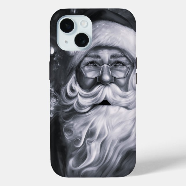Coques Case-Mate iPhone Salutation de saison Père Noël (Verso)
