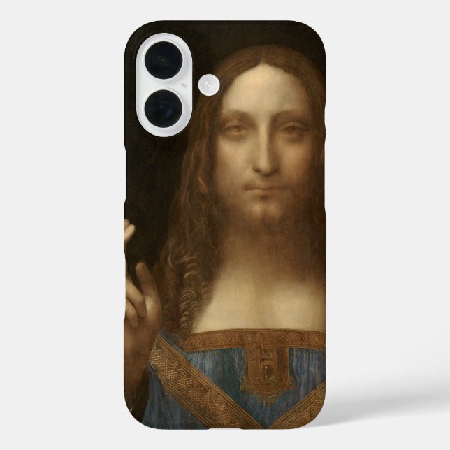Coques Case-Mate iPhone Salvator Mundi de Léonard de Vinci (Jésus-Christ) (Verso)