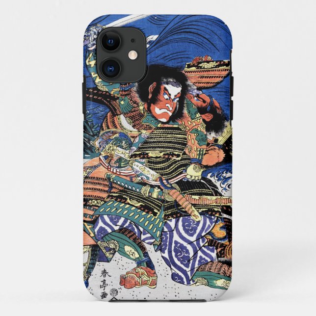 Coques Case-Mate iPhone samouraï, le guerrier oriental légendaire du Japon (Dos)