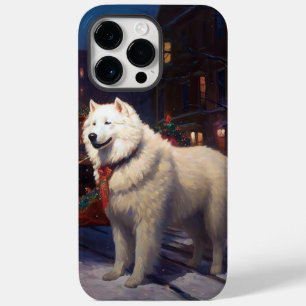 Coque Case-Mate iPhone Samoyed Christmas Festive Saison