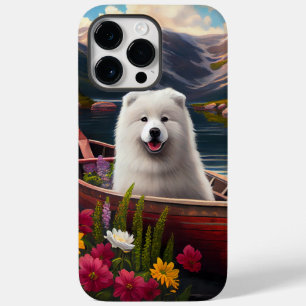 Coque Case-Mate iPhone Samoyède sur une pagaie : Une aventure pittoresque