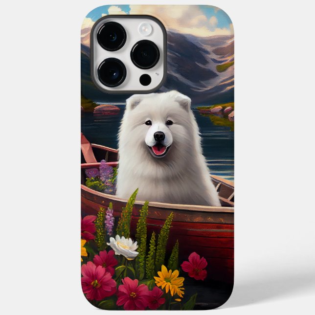 Coques Case-Mate iPhone Samoyède sur une pagaie : Une aventure pittoresque (Verso)