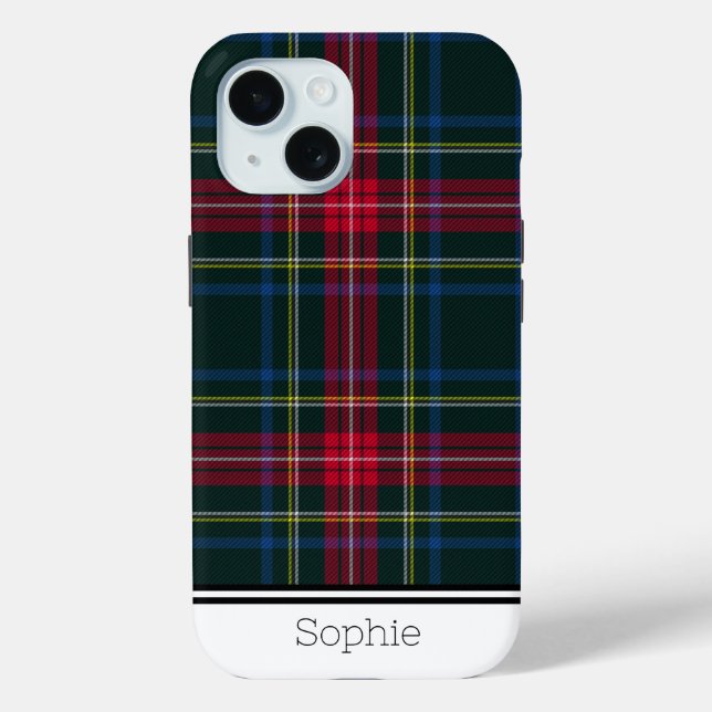 Coques Case-Mate iPhone Samsung personnalisé rouge et bleu (Verso)