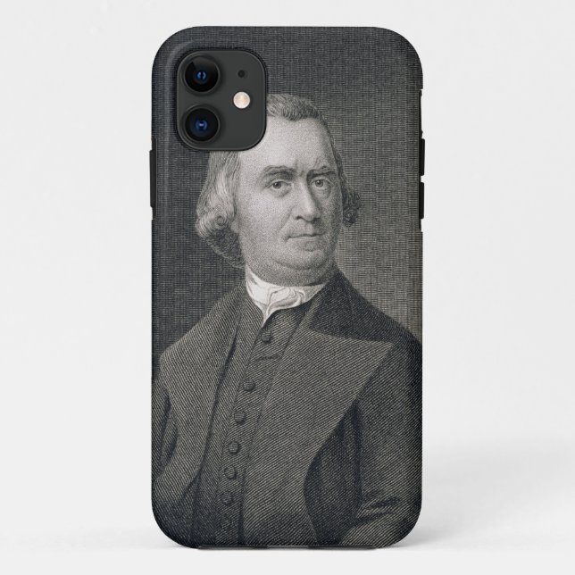 Coques Case-Mate iPhone Samuel Adams, gravé par G.F. Tempête (fl.c.1834) a (Dos)