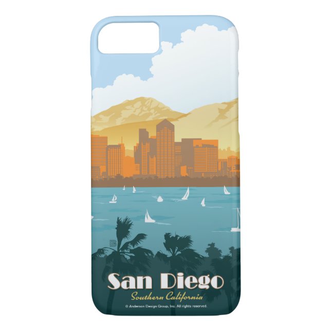 Coques Case-Mate iPhone San Diego, CA (Dos)