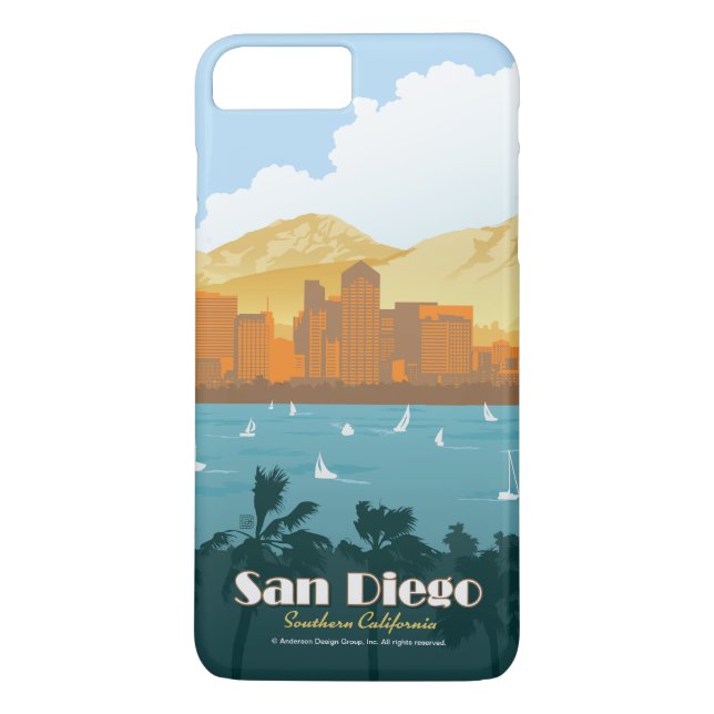 Coques Case-Mate iPhone San Diego, CA (Dos)