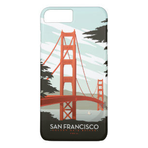 Coques Pour iPhone San Francisco, CA - Golden Gate Bridge